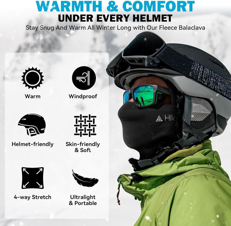 HIKENTURE Mens Ski Balaclava,Winter Face Mask for Men & Women - Image 2